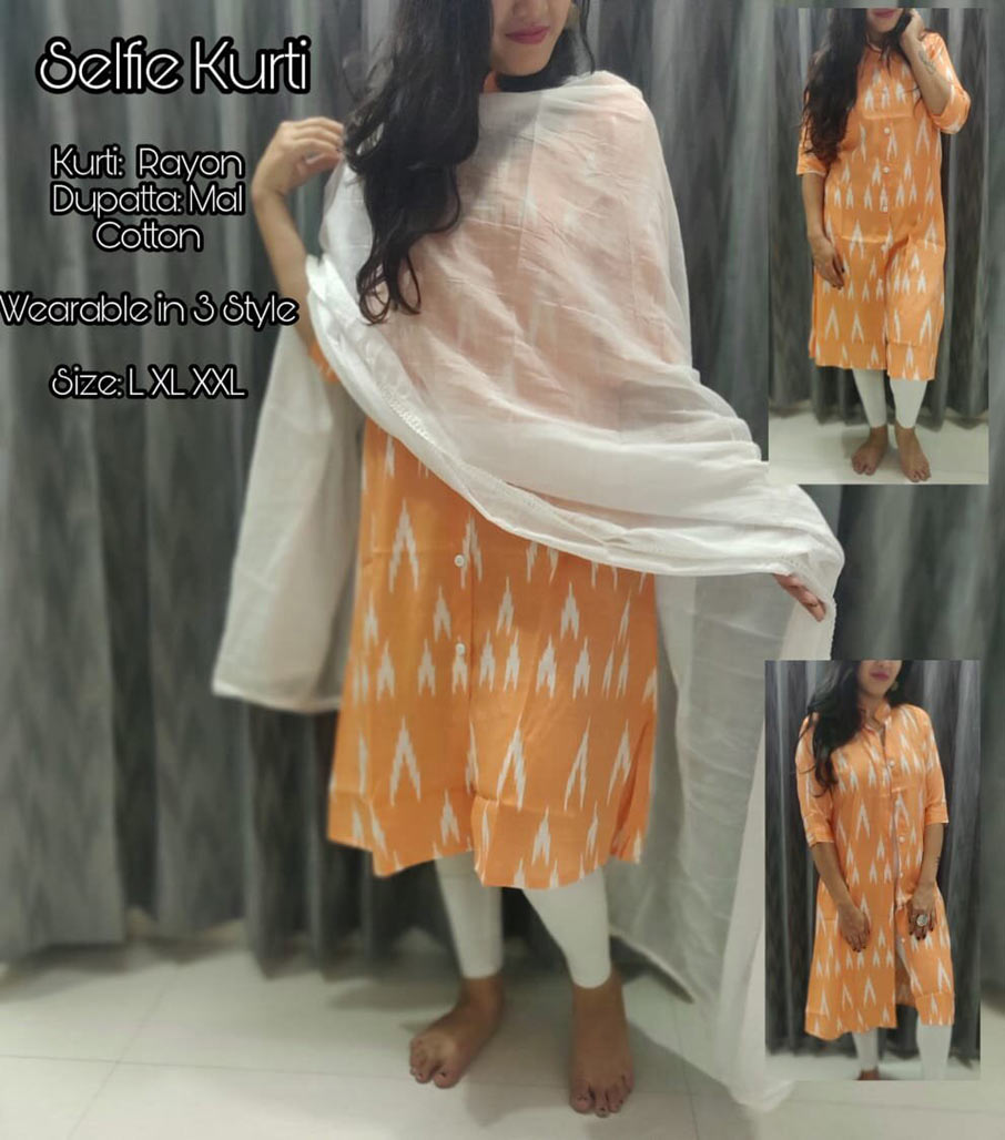 Veefab Design Selfie Dupatta Vol-1 Kurti Veefab Design Selfie Dupatta Vol-1 Kurti